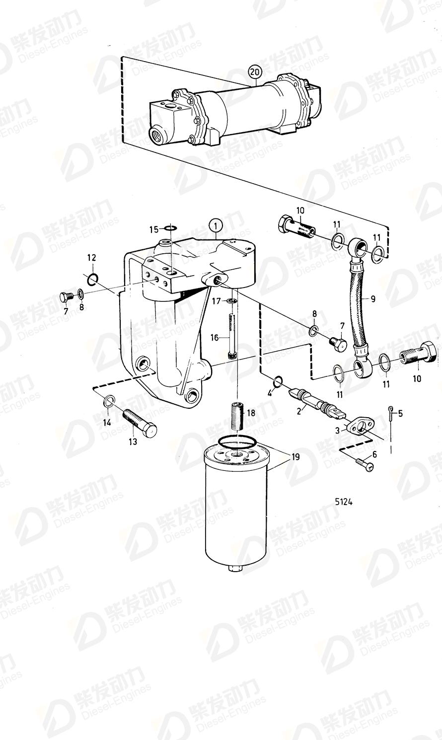 volvo penta Plug 914390 Drawing volvo penta Plug 914390 Drawing